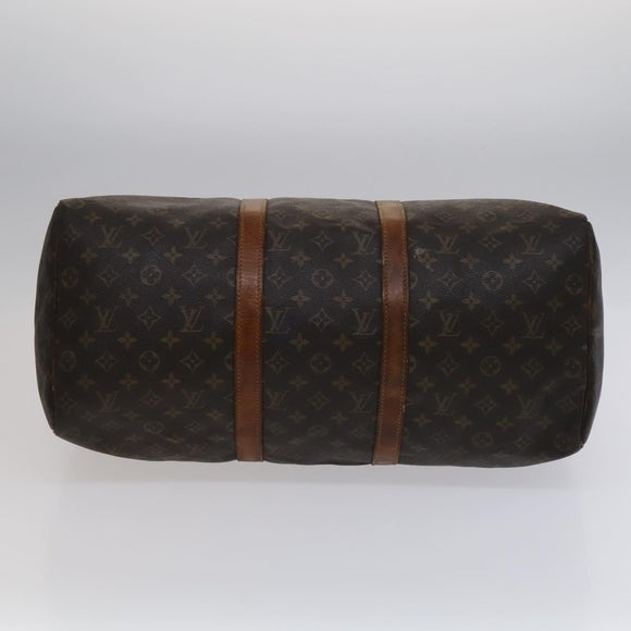 LOUIS VUITTON Monogram Keepall 50 Boston Bag M41426 LV Auth 112662