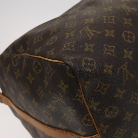 LOUIS VUITTON Monogram Keepall Bandouliere 60 Boston Bag M41412 LV Auth 112663