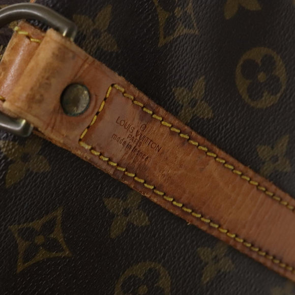 LOUIS VUITTON Monogram Keepall Bandouliere 60 Boston Bag M41412 LV Auth 112663