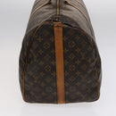 LOUIS VUITTON Monogram Keepall Bandouliere 60 Boston Bag M41412 LV Auth 112663-3