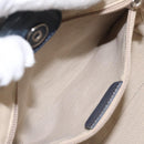 Salvatore Ferragamo Hand Bag Enamel Black Auth 112681-19