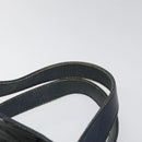 Salvatore Ferragamo Hand Bag Enamel Black Auth 112681-8