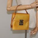 LOUIS VUITTON Monogram Vernis Spring Street Hand Bag Gris M91029 LV Auth 112709-22