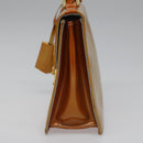 LOUIS VUITTON Monogram Vernis Spring Street Hand Bag Gris M91029 LV Auth 112709-3