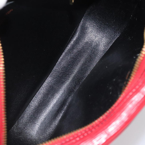 LOUIS VUITTON Epi Jeune Fille MM Shoulder Bag Red M52157 LV Auth 112739