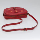 LOUIS VUITTON Epi Jeune Fille MM Shoulder Bag Red M52157 LV Auth 112739-7