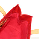 LOUIS VUITTON Monogram Vernis Reade PM Hand Bag Red Rouge M91088 LV Auth 112767-11