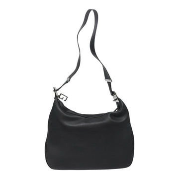 GUCCI Shoulder Bag Leather Black 001 3341 3444 Auth 112769 - 0
