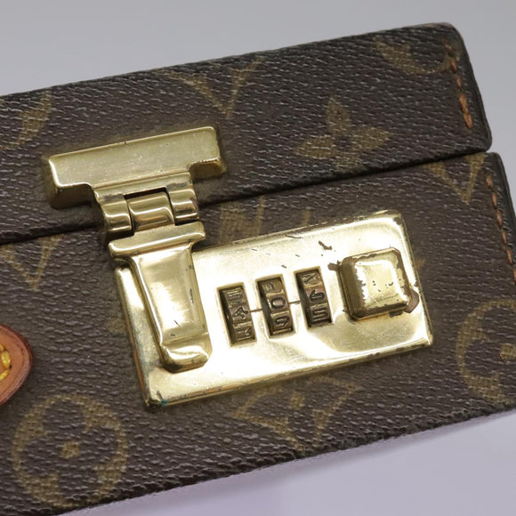 LOUIS VUITTON Monogram Crusher Business Bag M53122 LV Auth 112793