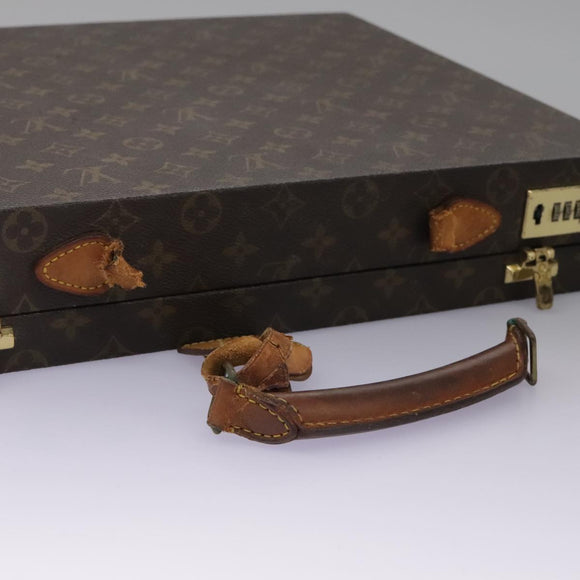 LOUIS VUITTON Monogram Crusher Business Bag M53122 LV Auth 112793