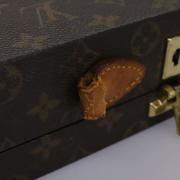 LOUIS VUITTON Monogram Crusher Business Bag M53122 LV Auth 112793