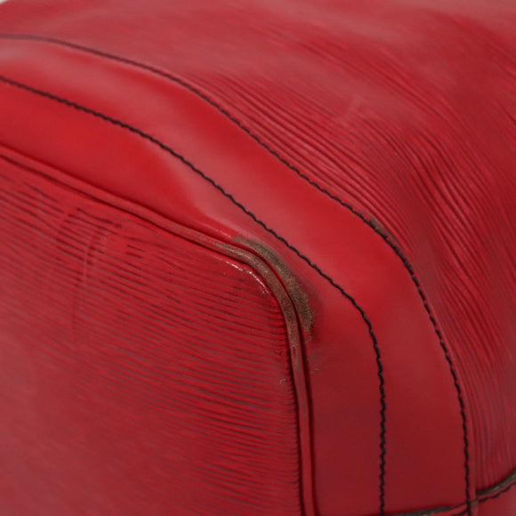LOUIS VUITTON Epi Noe Shoulder Bag Red M44007 LV Auth 112805
