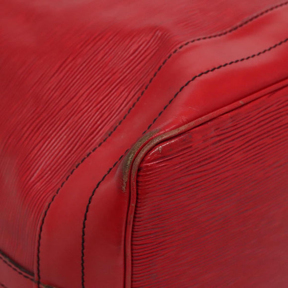 LOUIS VUITTON Epi Noe Shoulder Bag Red M44007 LV Auth 112805