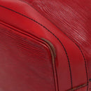 LOUIS VUITTON Epi Noe Shoulder Bag Red M44007 LV Auth 112805-16