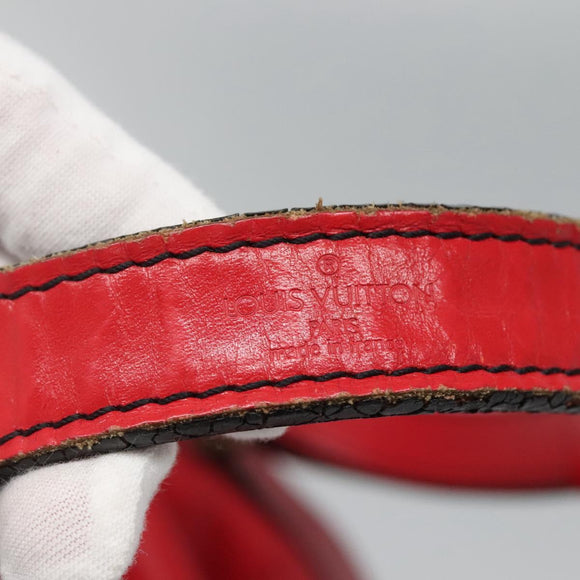 LOUIS VUITTON Epi Noe Shoulder Bag Red M44007 LV Auth 112805