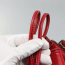 LOUIS VUITTON Epi Noe Shoulder Bag Red M44007 LV Auth 112805-10