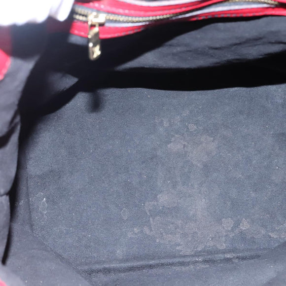 LOUIS VUITTON Epi Noe Shoulder Bag Red M44007 LV Auth 112805