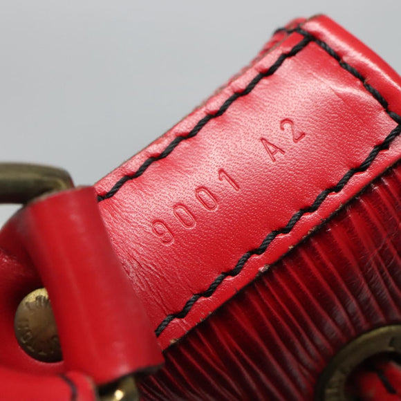 LOUIS VUITTON Epi Noe Shoulder Bag Red M44007 LV Auth 112805