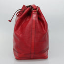 LOUIS VUITTON Epi Noe Shoulder Bag Red M44007 LV Auth 112805-4