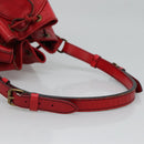 LOUIS VUITTON Epi Noe Shoulder Bag Red M44007 LV Auth 112805-8