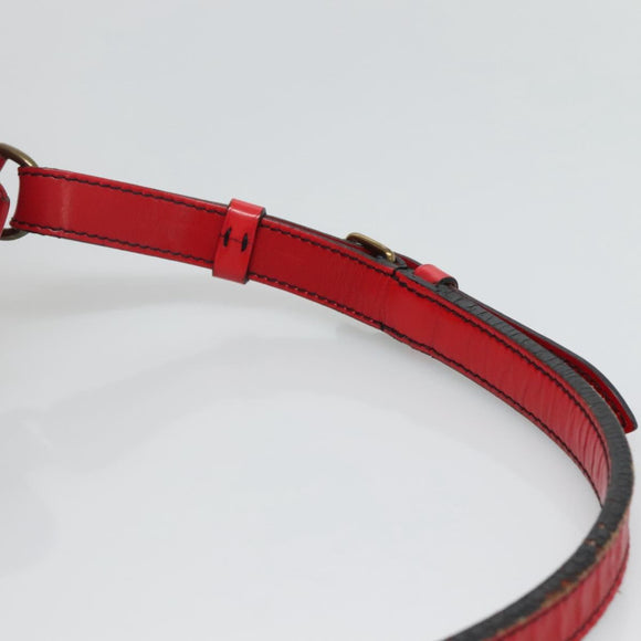 LOUIS VUITTON Epi Noe Shoulder Bag Red M44007 LV Auth 112805