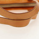 LOUIS VUITTON Monogram Vernis Houston Hand Bag Beige M91004 LV Auth 112823-8