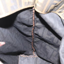 FENDI Zucca Canvas Tote Bag Brown Black Auth 112832-18
