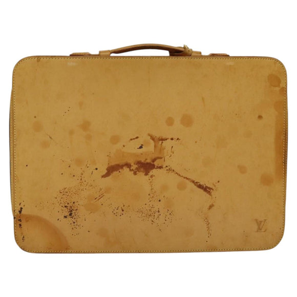 LOUIS VUITTON Nomad Baltic Briefcase 20th Anniversary Beige M99071 Auth 112848