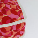 CELINE Shoulder Bag Canvas Red Auth 112849V-17