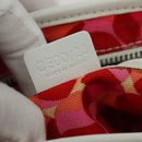 CELINE Shoulder Bag Canvas Red Auth 112849V-11