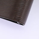 LOUIS VUITTON Epi Agenda MM Day Planner Cover Mocha R2004D LV Auth 112853-17