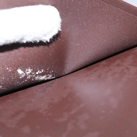 LOUIS VUITTON Epi Agenda MM Day Planner Cover Mocha R2004D LV Auth 112853