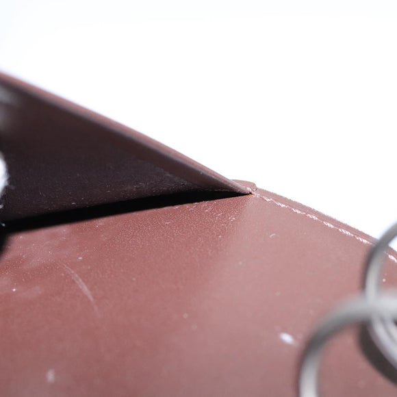 LOUIS VUITTON Epi Agenda MM Day Planner Cover Mocha R2004D LV Auth 112853