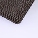 LOUIS VUITTON Epi Agenda MM Day Planner Cover Mocha R2004D LV Auth 112853-15