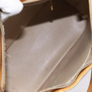 LOUIS VUITTON Monogram Vernis Houston Hand Bag Beige M91004 LV Auth 112869-11