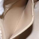 LOUIS VUITTON Monogram Vernis Houston Hand Bag Beige M91004 LV Auth 112869-21