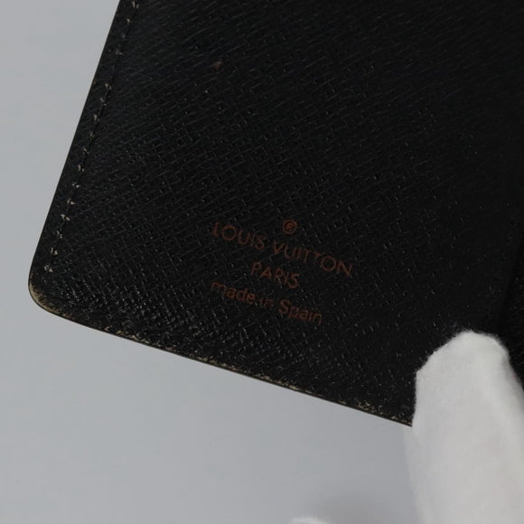 LOUIS VUITTON Epi Agenda PM Day Planner Cover Blue R20055 LV Auth 112872