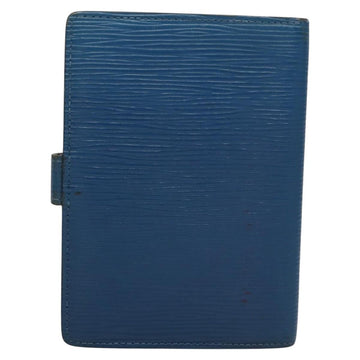 LOUIS VUITTON Epi Agenda PM Day Planner Cover Blue R20055 LV Auth 112872 - 0
