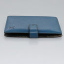 LOUIS VUITTON Epi Agenda PM Day Planner Cover Blue R20055 LV Auth 112872-3