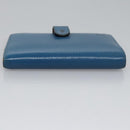 LOUIS VUITTON Epi Agenda PM Day Planner Cover Blue R20055 LV Auth 112872-4