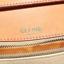 CELINE Macadam Canvas Shoulder Bag PVC Leather Brown Gold Auth 112874-18