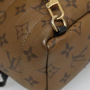 LOUIS VUITTON Monogram Reverse Palm Springs Mini Backpack M42411 LV Auth 112894-17