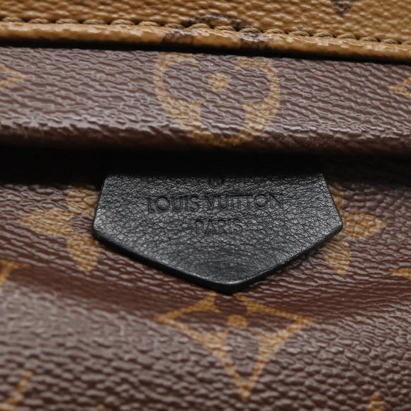 LOUIS VUITTON Monogram Reverse Palm Springs Mini Backpack M42411 LV Auth 112894