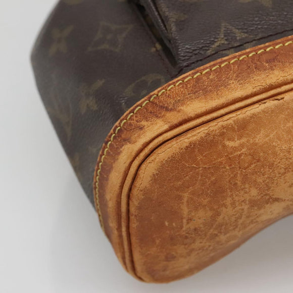 LOUIS VUITTON Monogram Montsouris PM Backpack M51137 LV Auth 112901