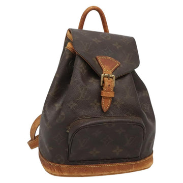 LOUIS VUITTON Monogram Montsouris PM Backpack M51137 LV Auth 112901