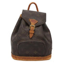 LOUIS VUITTON Monogram Montsouris PM Backpack M51137 LV Auth 112901-2