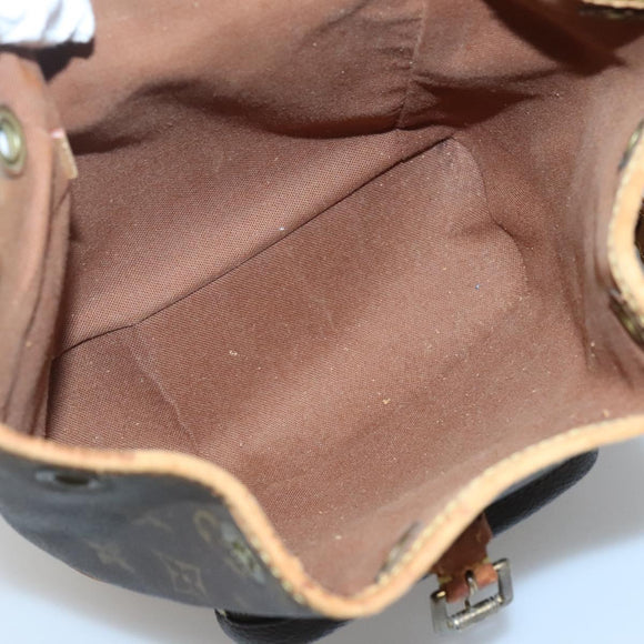 LOUIS VUITTON Monogram Montsouris PM Backpack M51137 LV Auth 112901