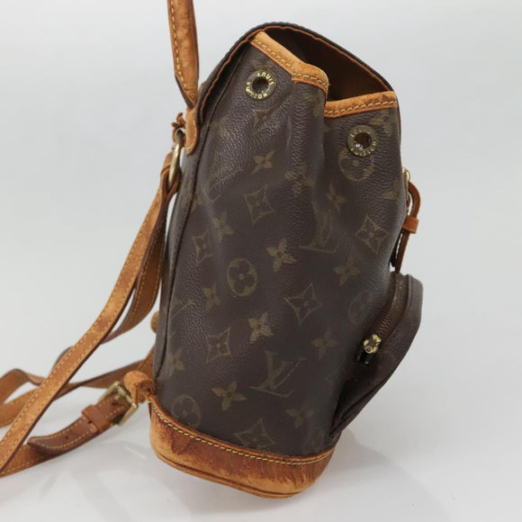 LOUIS VUITTON Monogram Montsouris PM Backpack M51137 LV Auth 112901