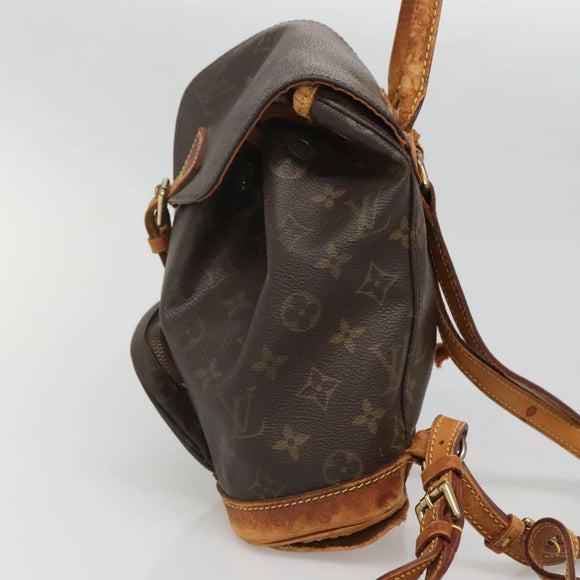 LOUIS VUITTON Monogram Montsouris PM Backpack M51137 LV Auth 112901