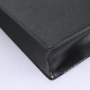 LOUIS VUITTON Epi Sac Plat Hand Bag Black M59082 LV Auth 112912-15